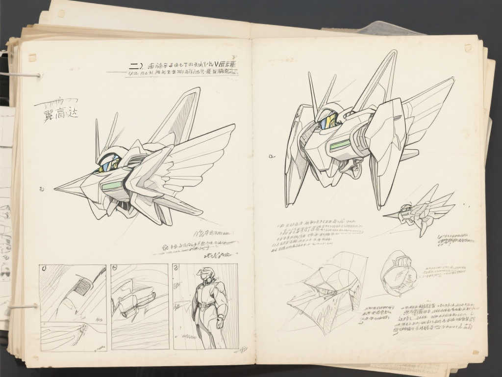 《新机动战记高达W》30周年庆典!官方公开珍贵手绘分镜稿! 《新机动战记高达W》30周年庆典!官方公开珍贵手绘分镜稿!