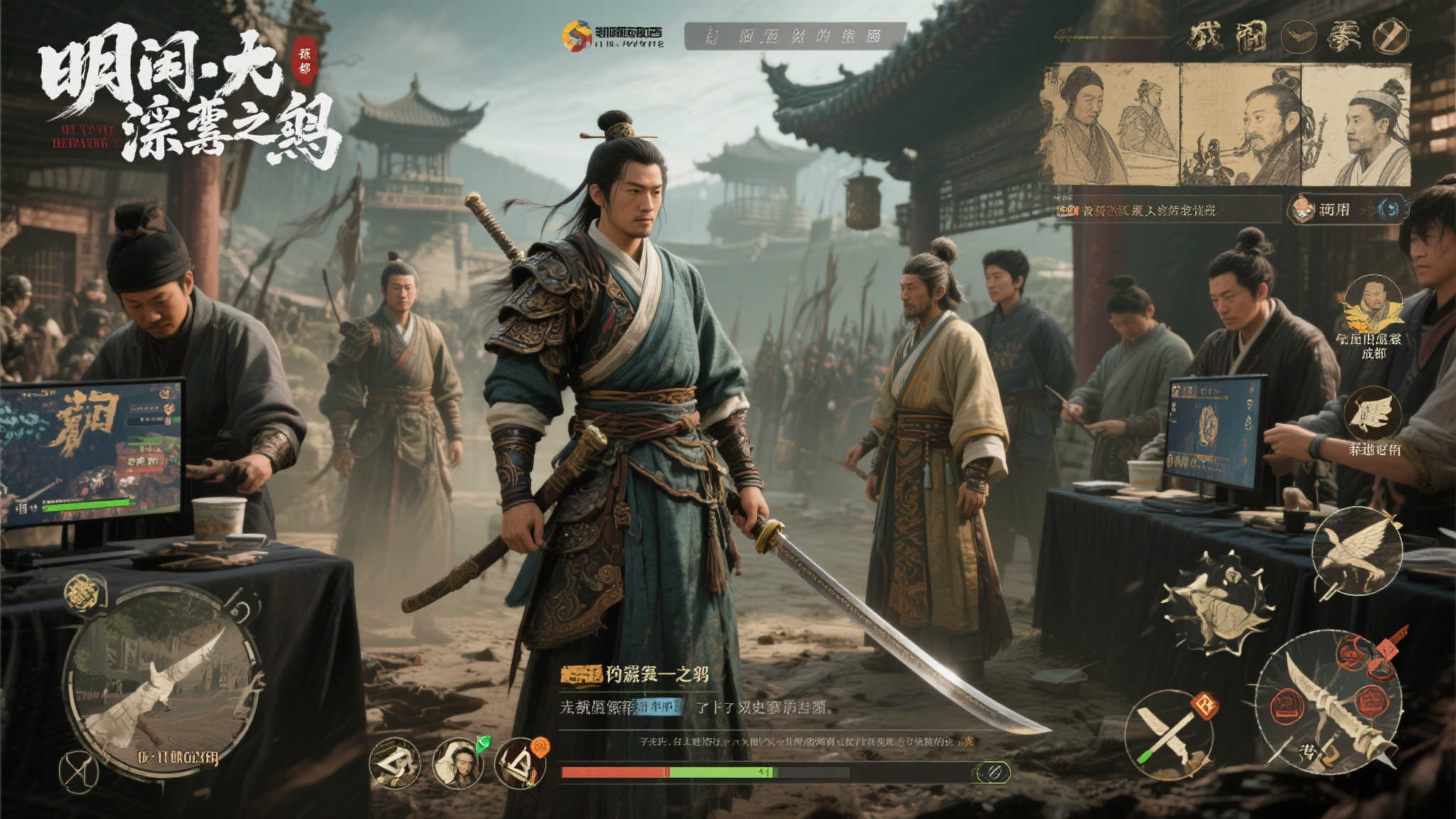 游民星空亲临成都,试玩《明末:渊虚之羽》现场体验 《明末:渊虚之羽》以动荡的明末时期为故事